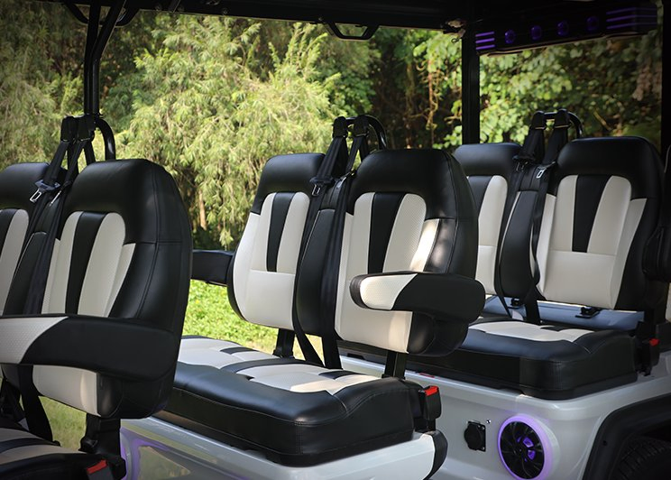 Hdk Foldable 6 Seater Ranger Electric Golf Cart
