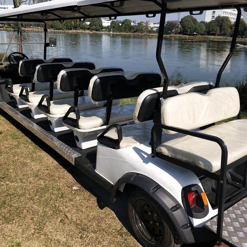 48/60/72V 4000/5000/7000W 12 Seats Lead-Acid/Lithium Battery Solar Panels Electric Golf Cart