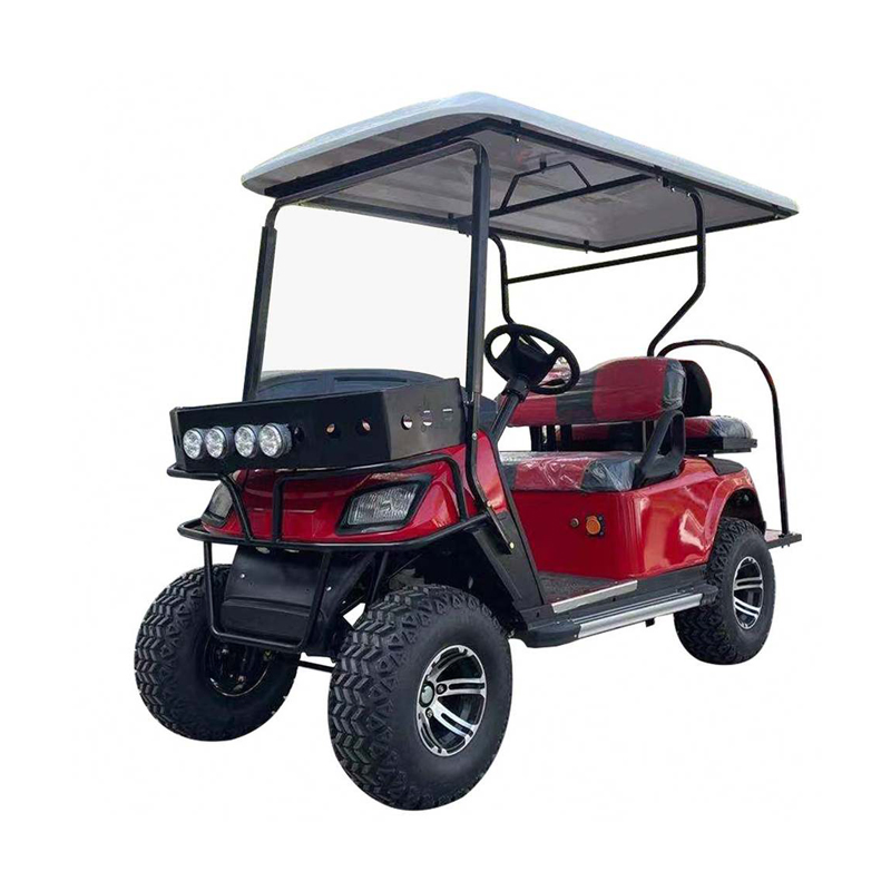 Hot Selling High Quality 4+2 Seater off Road Electric Golf Cart Mini Shuttle Bus in Hotel Airport Scenic Spot