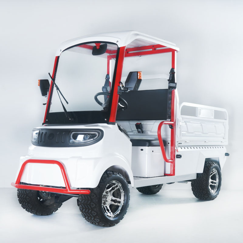 Durable Tires Quiet Operation Park Security Patrol Mobile Music Performances Electric ATV Electric Golf Cart