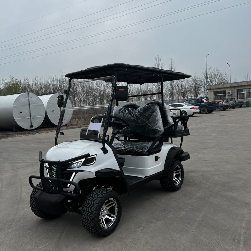 New Lifted 48V 72V off Road Electric Golf Carts 4 Seats 4 Wheel Lithium 4 Seat Solar Golf Cart