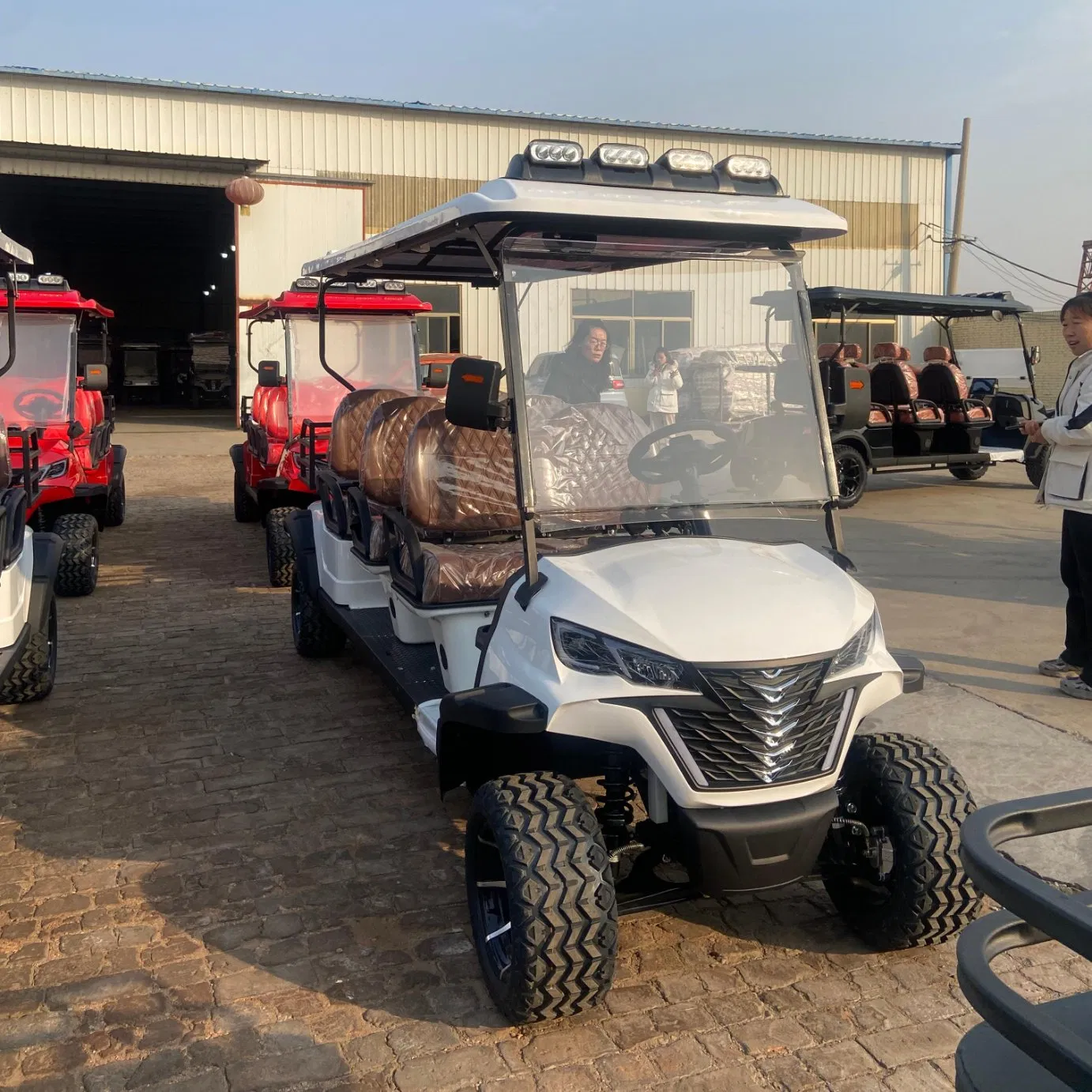 Community Golf Cart for University Campus