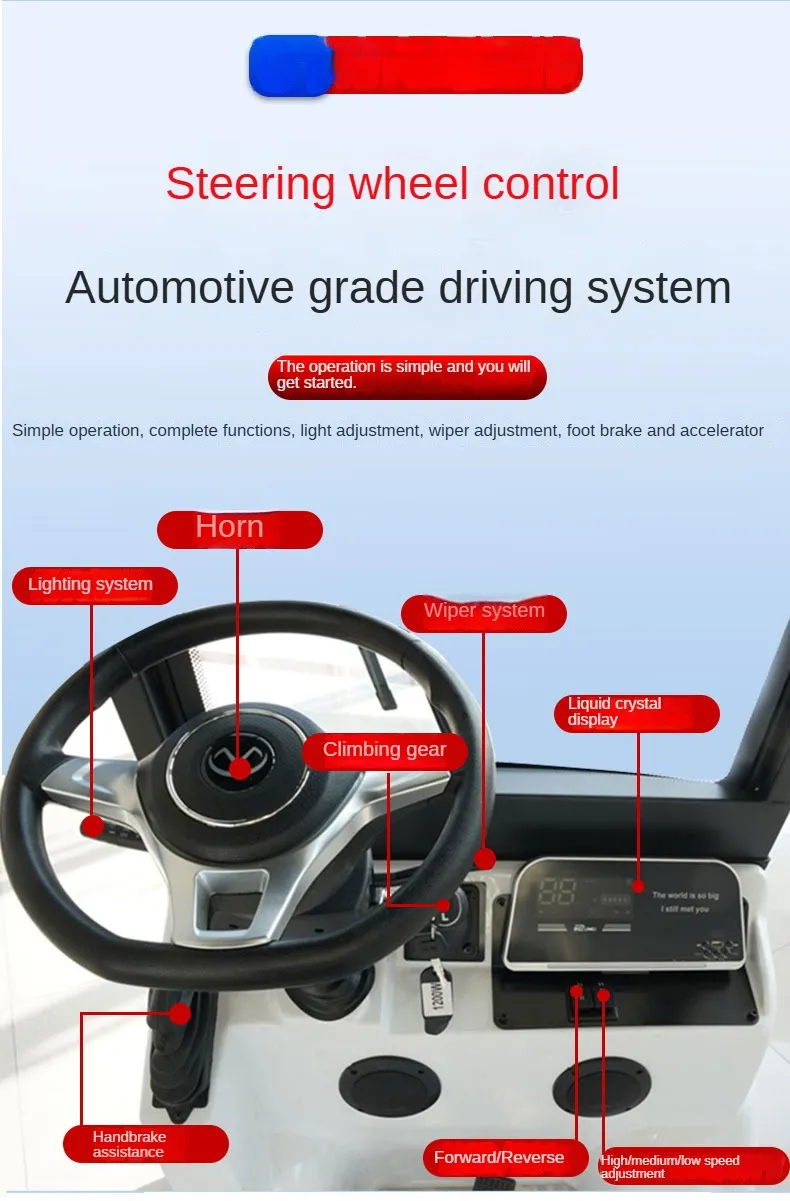 Electric Golf Cart Details