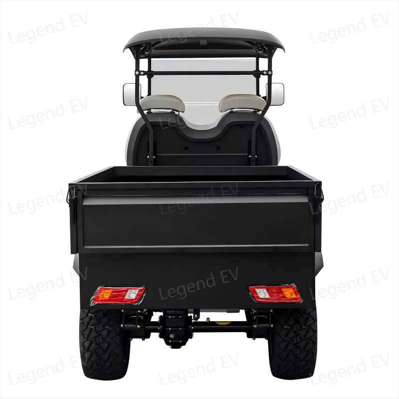 2025 Economic Farm All-Terrain Tyre Electric Buggy Hunting Utility Vehicle Golf Cart with Bed Cargo Box