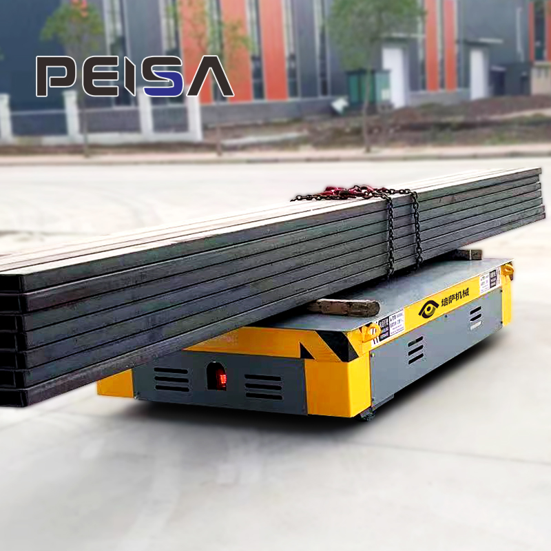 Heavy-Duty Trackless Transfer Cart for Seamless Industrial Transport