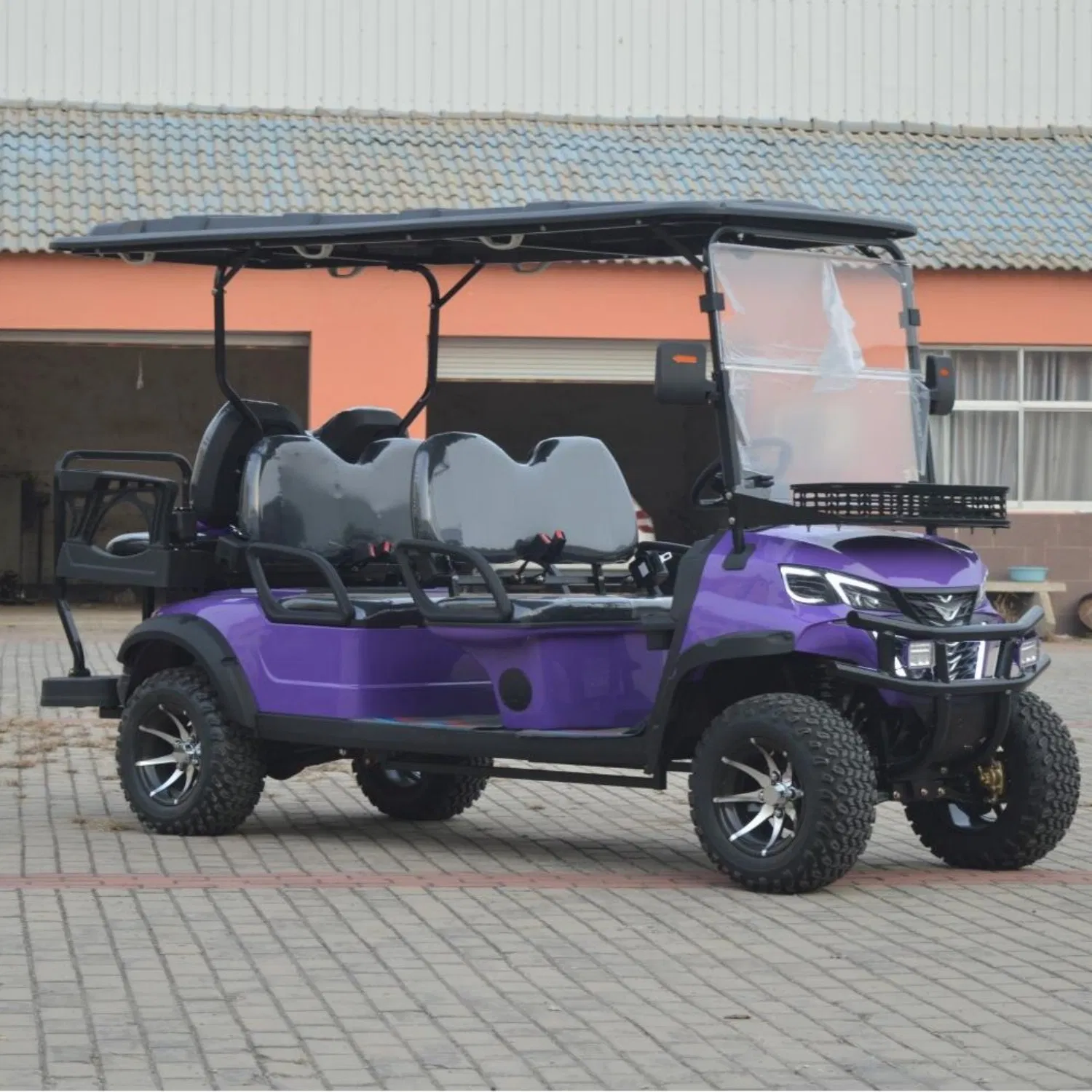 High Speed Electric Buggy 6 Seater Lithium Battery 4X4 Golf Cart Electric