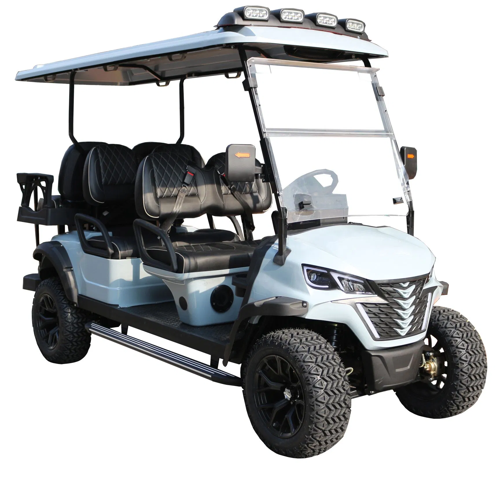 China Manufacturer 48V/60V/72V Lithium Battery Electric 4X4 Hutning Golf Carts/Buggy/Car Wholesale with DOT Tire