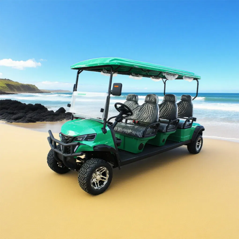 Tour See RV Hotel Sales Department Real Estate Campus Four-Wheel Electric Golf Cart Sightseeing Bus