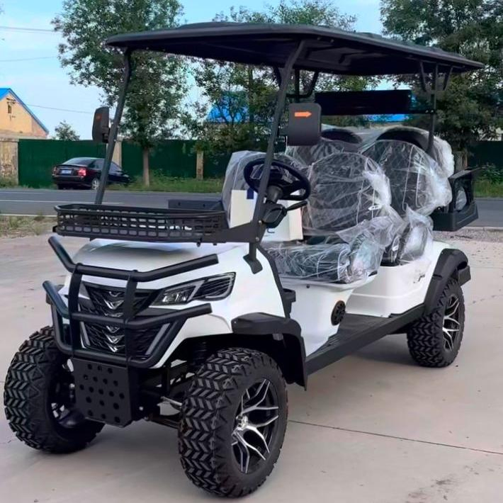 Ballpark Hotel Campus Four-Wheeled Tour Sightseeing Electric Golf Cart