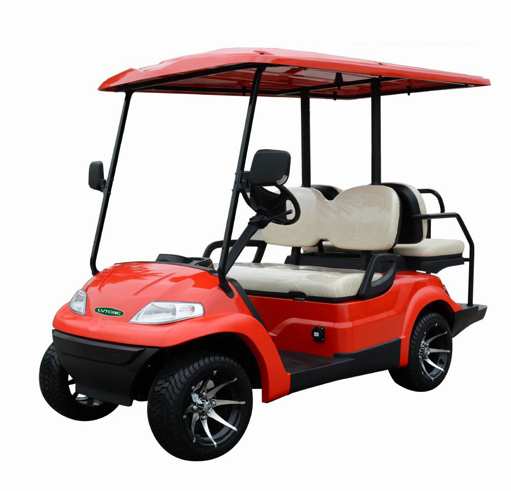 4 Seaters Mini Battery Operated Classic Electric Golf Shuttle Carts for Resort