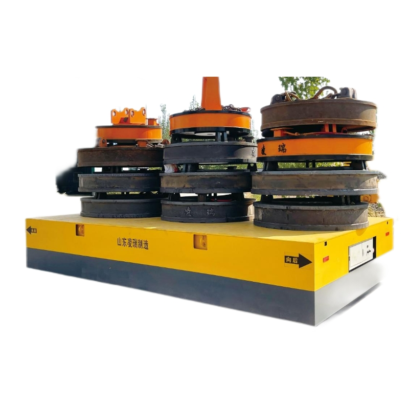 Industrial Transfer Cart 70t for Coil Transport Using Steel Wheel Rails