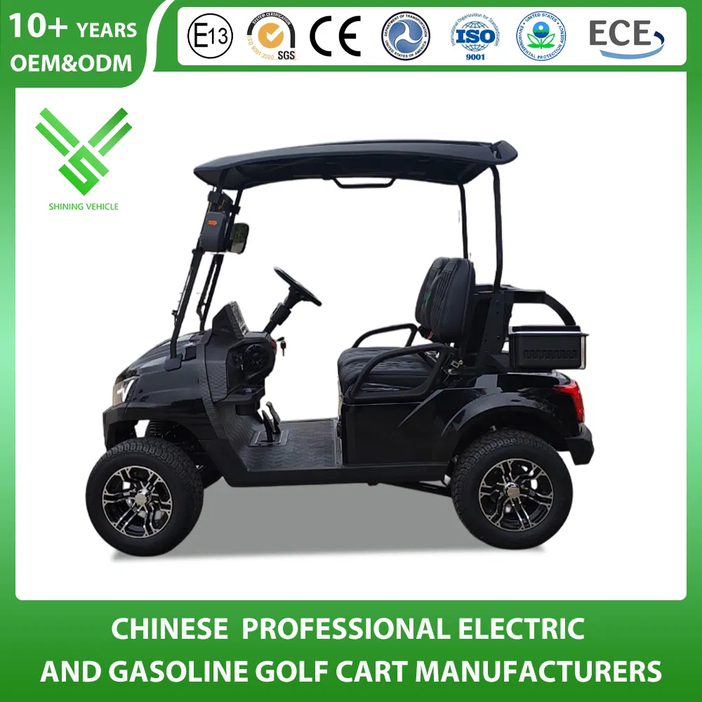Shininglsv 2 Seat 48V Lithium Long Distance Shuttle Vehicle Golf Cart