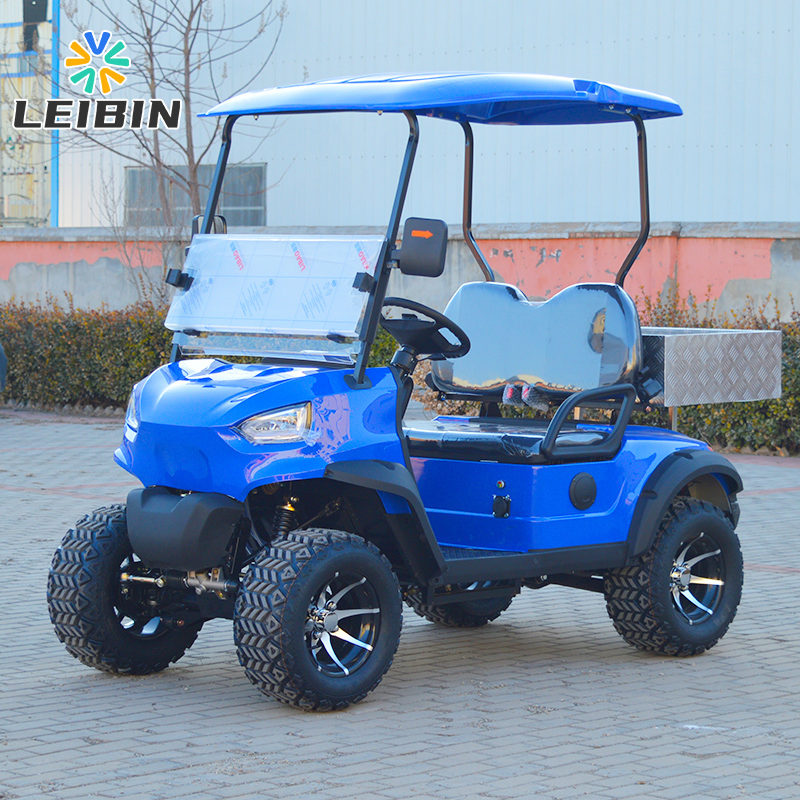 48V Buggy Farm Work Trolley Utility Vehicle Lifted Cargo Box for Sale Electric Golf Cart UTV Mini Truck