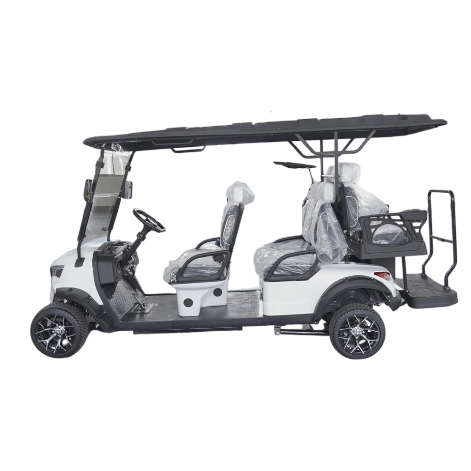 Folding Windshield Premium Condition New Design Comfortable Electric Lifted Chinese Price 6 Seat Golf Cart for Outdoor for Sale