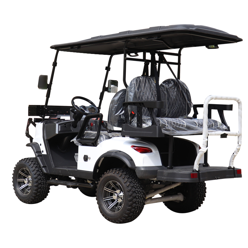 Keyu Fast Shipping Four Seats Speed 40km/H Heavy-Duty Golf Cart 4kw