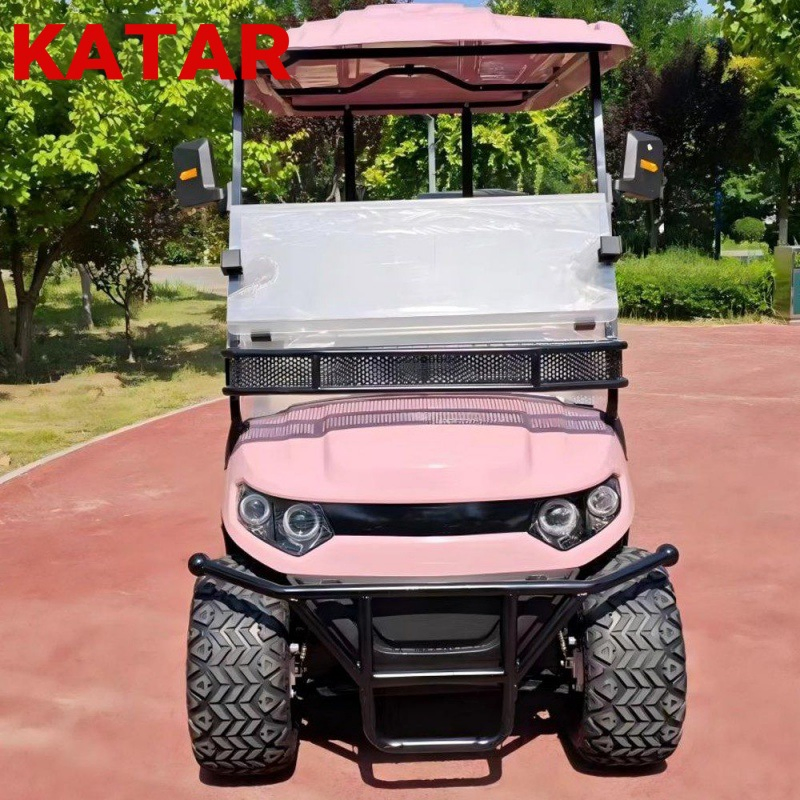 Sdlanch 2/4/6/8 Passenger 2/4/6/8 Seater 4 Wheel Electric Golf Cart Optional off Road for Villa Campus Daily Use Golf Cart