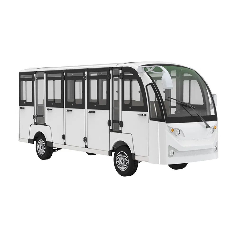 Customizable 14-Person Enclosed Golf Cart for Sightseeing Adventures