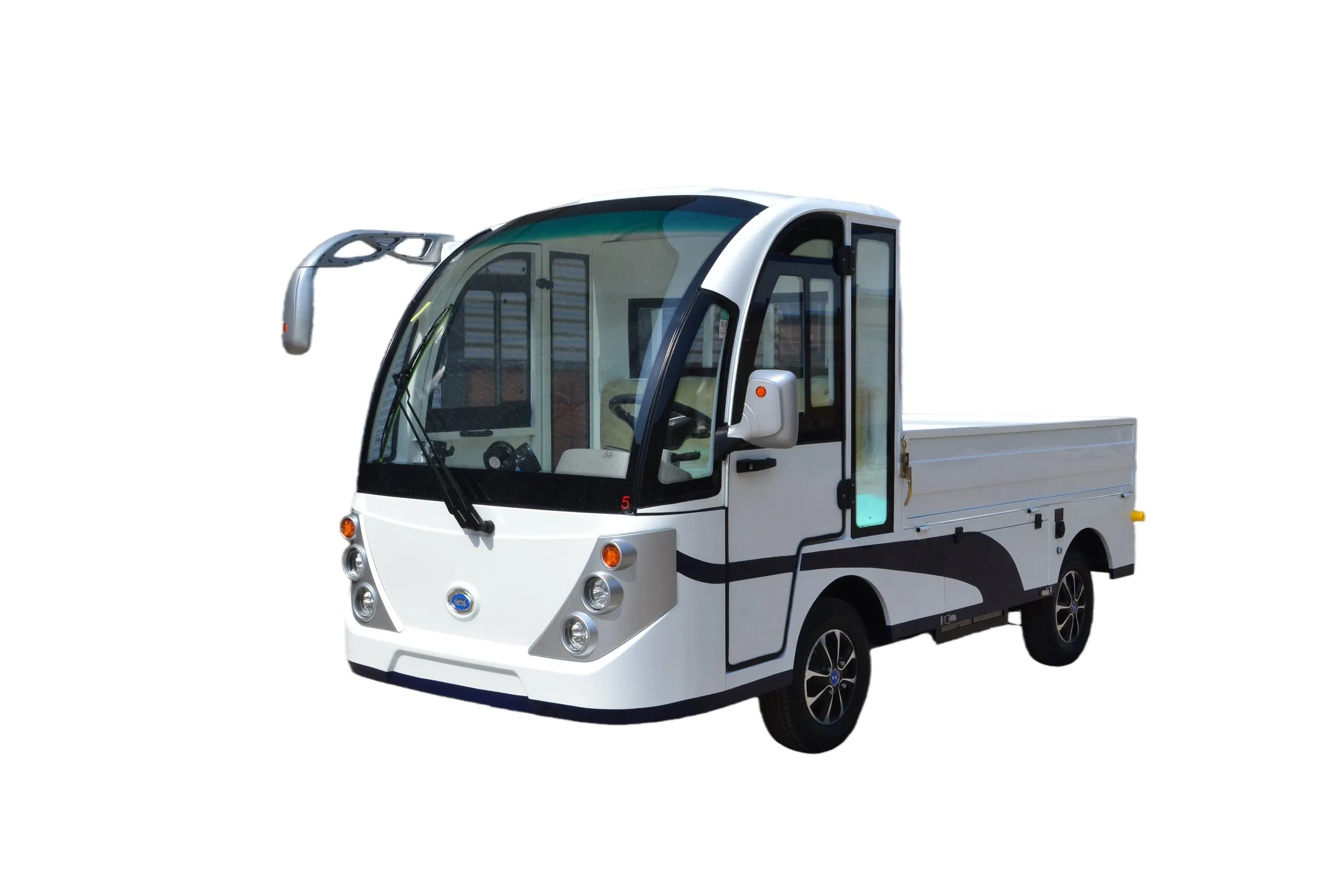 Heavy - Duty 1 - Ton Electric Transport Cart for Industrial Transport Needs