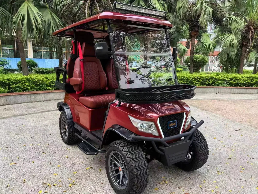 Electric 2+2 Seats Golf Buggy Solar Cart