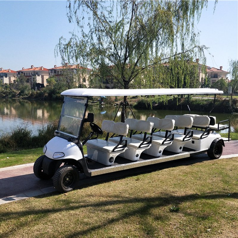 48/60/72V 4000/5000/7000W 12 Seats Lead-Acid/Lithium Battery Solar Panels Electric Golf Cart