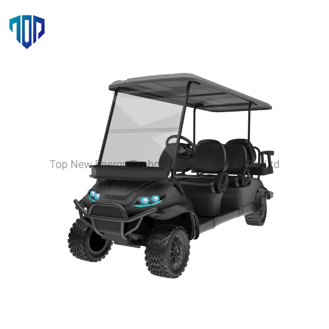 Made in Veitnam Lithium Battery Double a Arm Constrution 6 Seater Electric Car Golf Cart