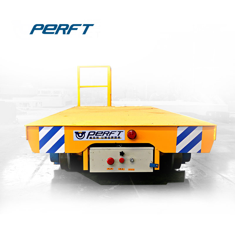 35 Ton Industrial Motorized Transfer Cart for Heavy Duty Factory Material Transport