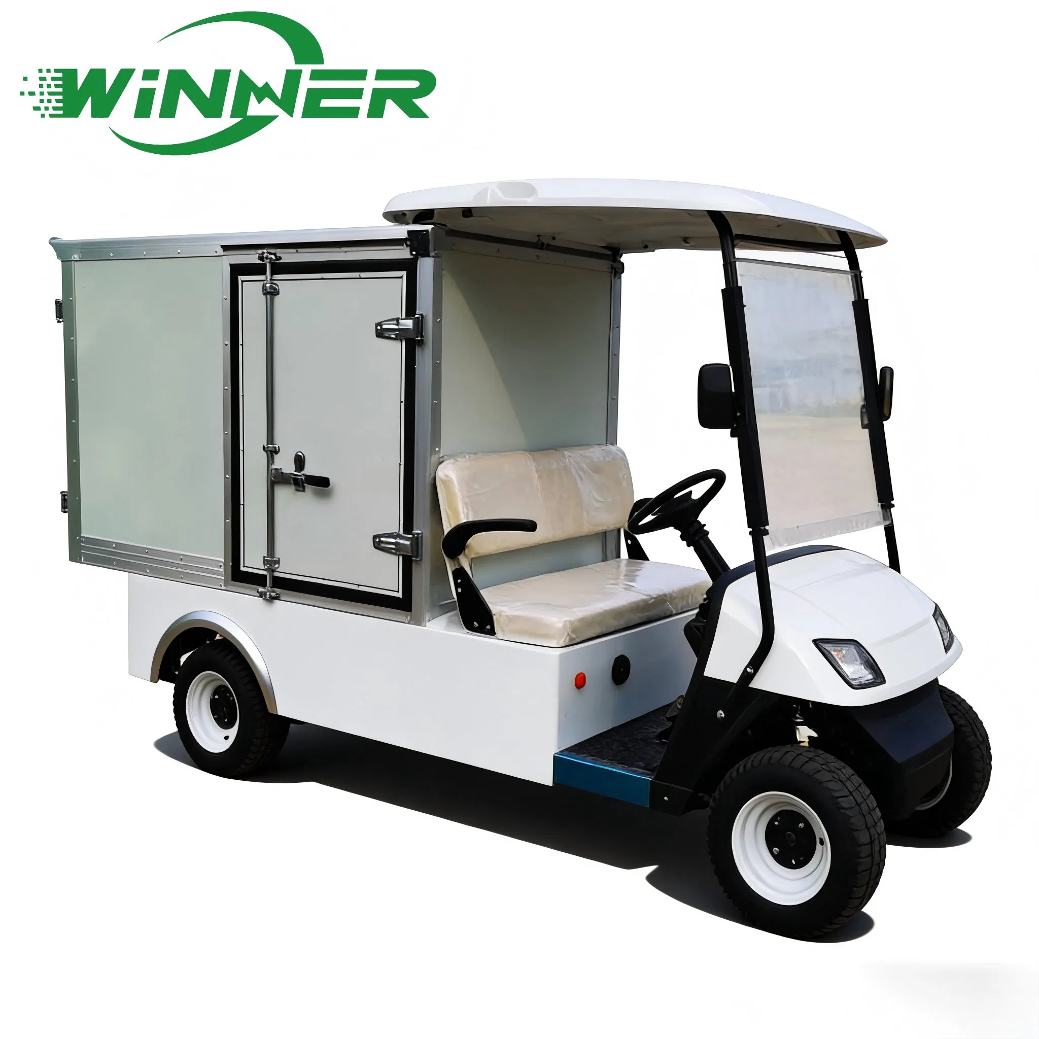 Farm Work Utility Cargo Loading Pickup Golf Cart Box Electric Trailer Golf Cart with Cargo Bed/Tray Resort Airport