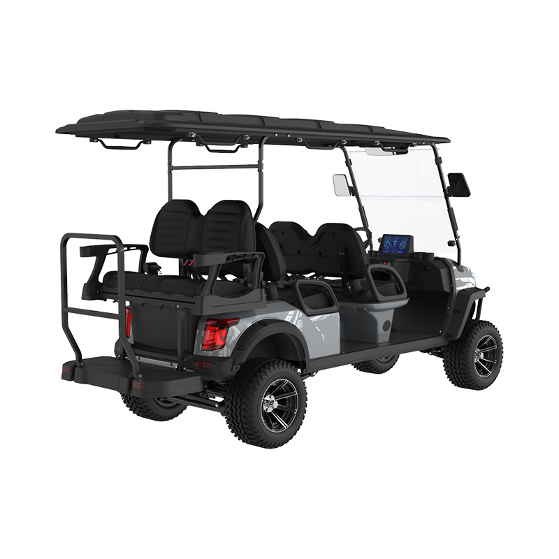 Electric Golf Buggy Vehicle Lsv 4+2 Seater Street Legal Custom Color