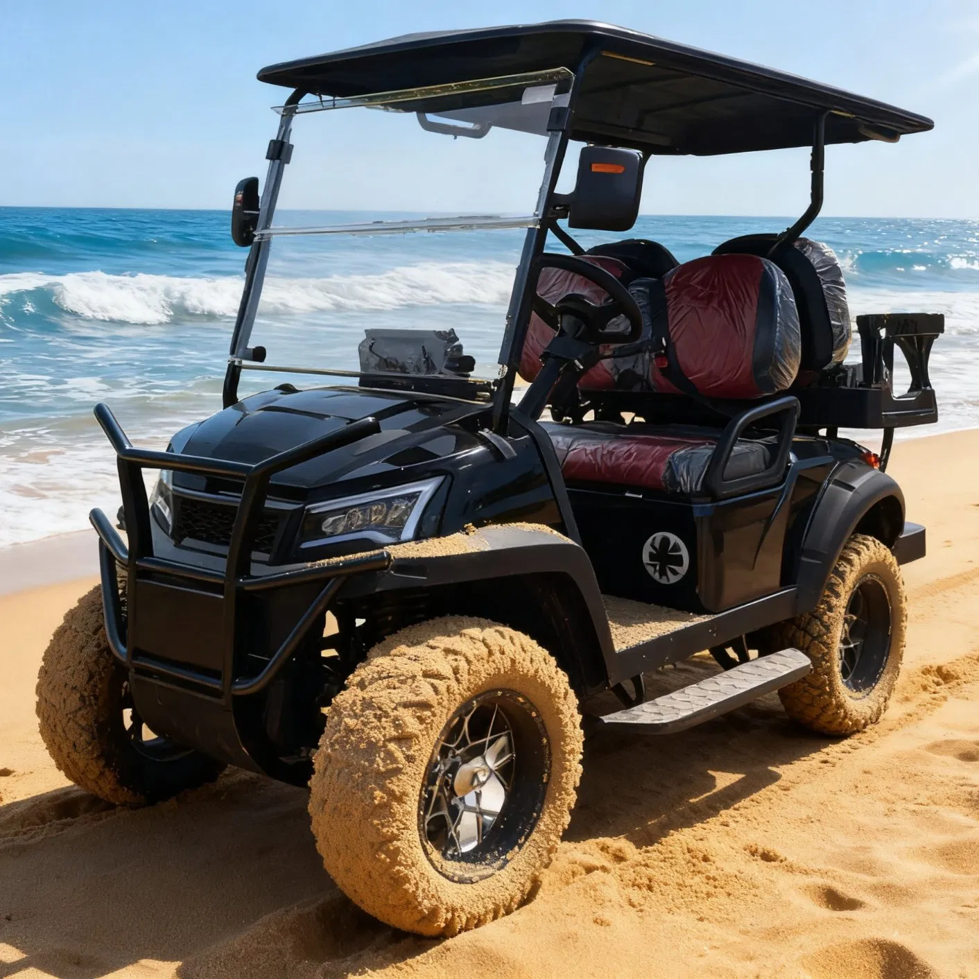 Wholesale High Speed Powerful 36V Mini Golf Buggy 4 Seater Electric Golf Carts