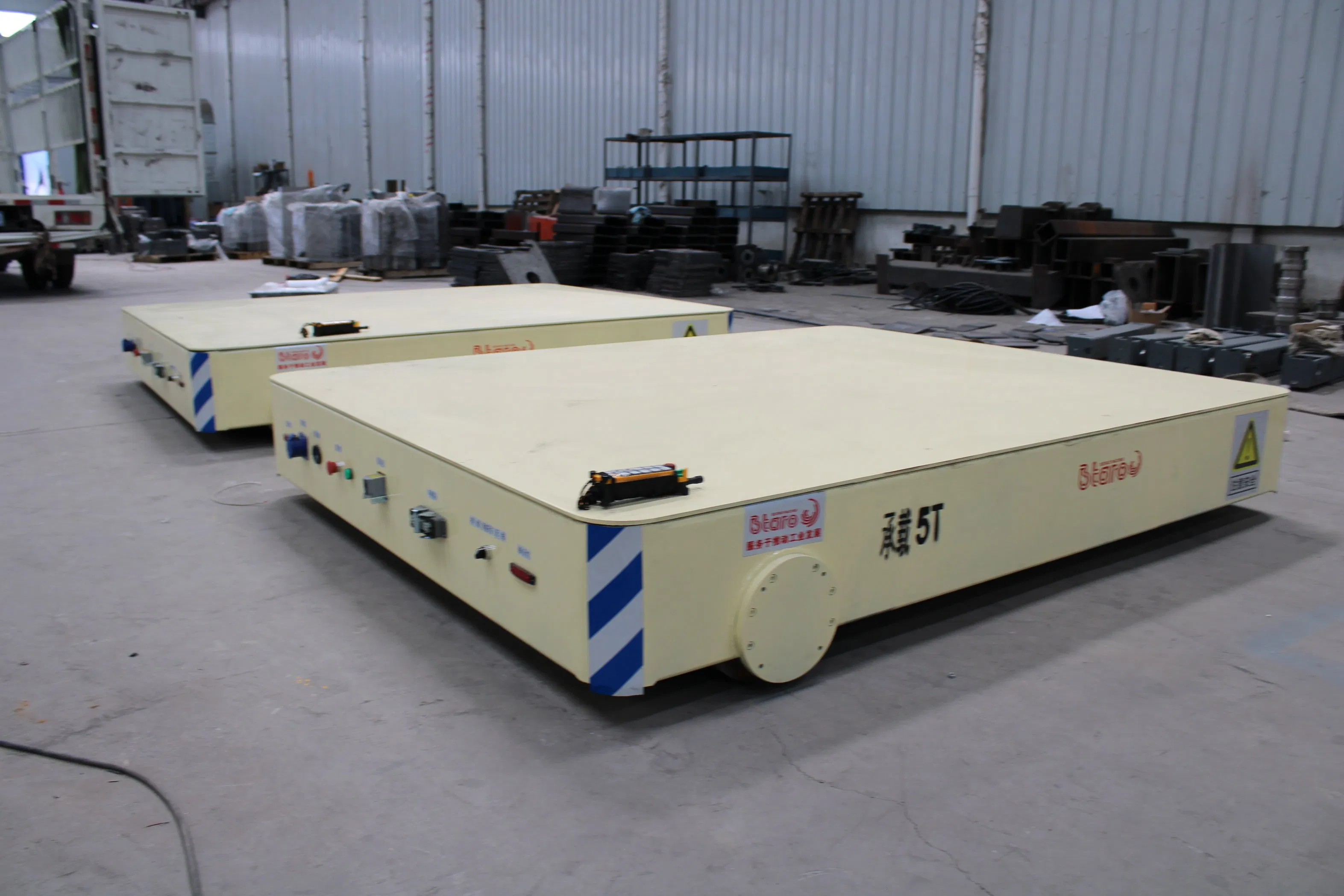 High-Performance 40 Ton Trackless Transfer Cart for Industrial Transport Solutions