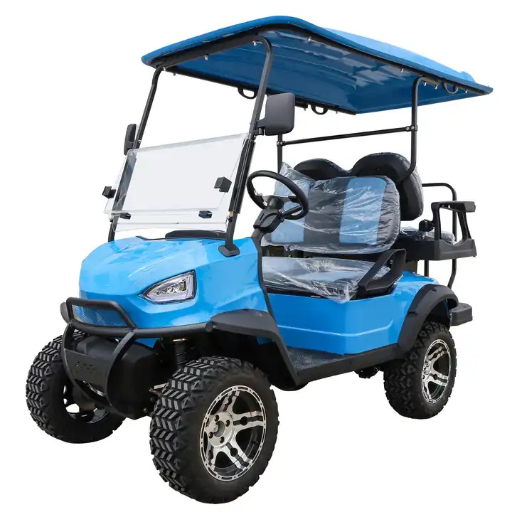 Chinese High Speed Lifted off Road Golf Carts 2+2 Seaters Electric Golf Carts