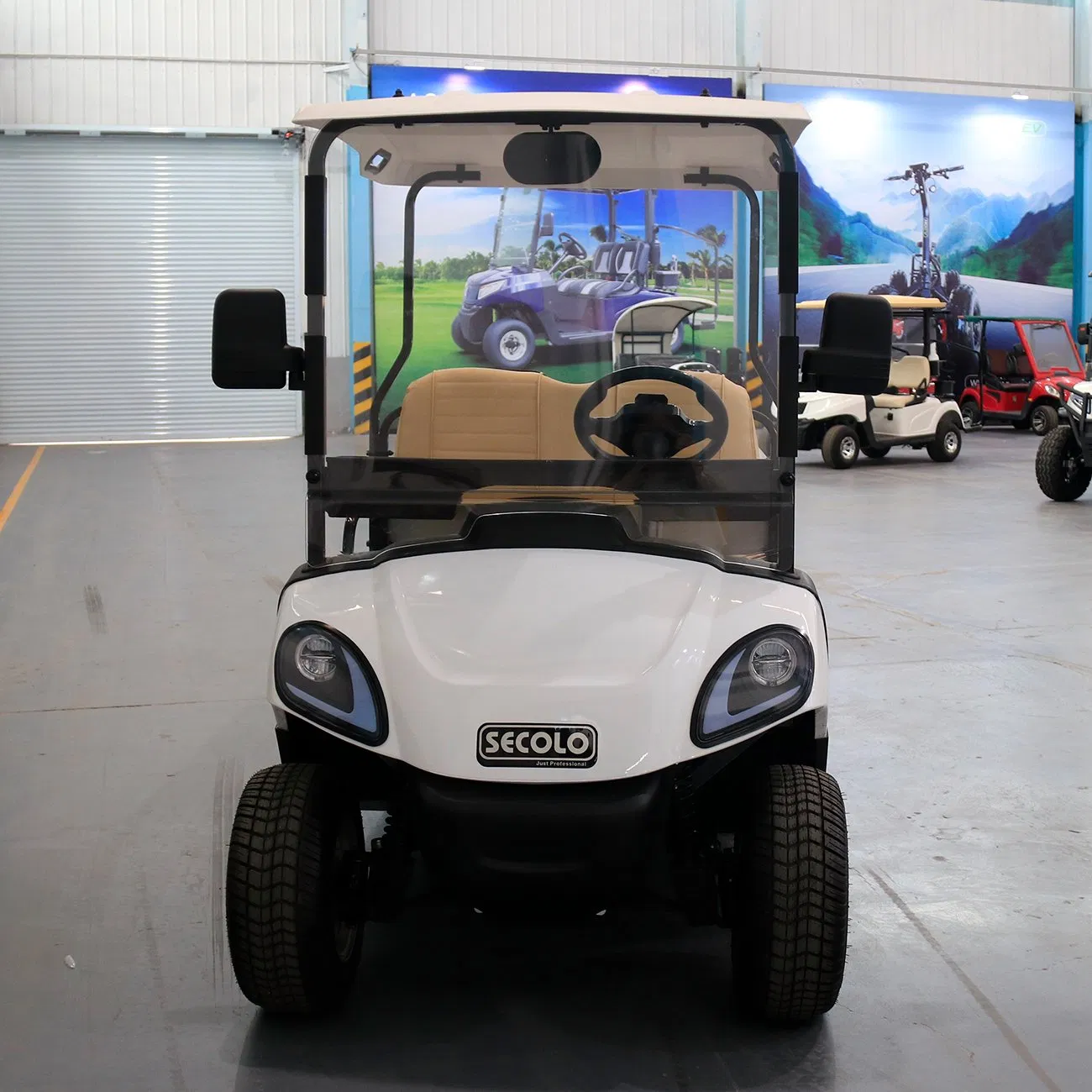 Wholesale Price 2 Seater Farm Utility Vehicles Golf Cargo Cart