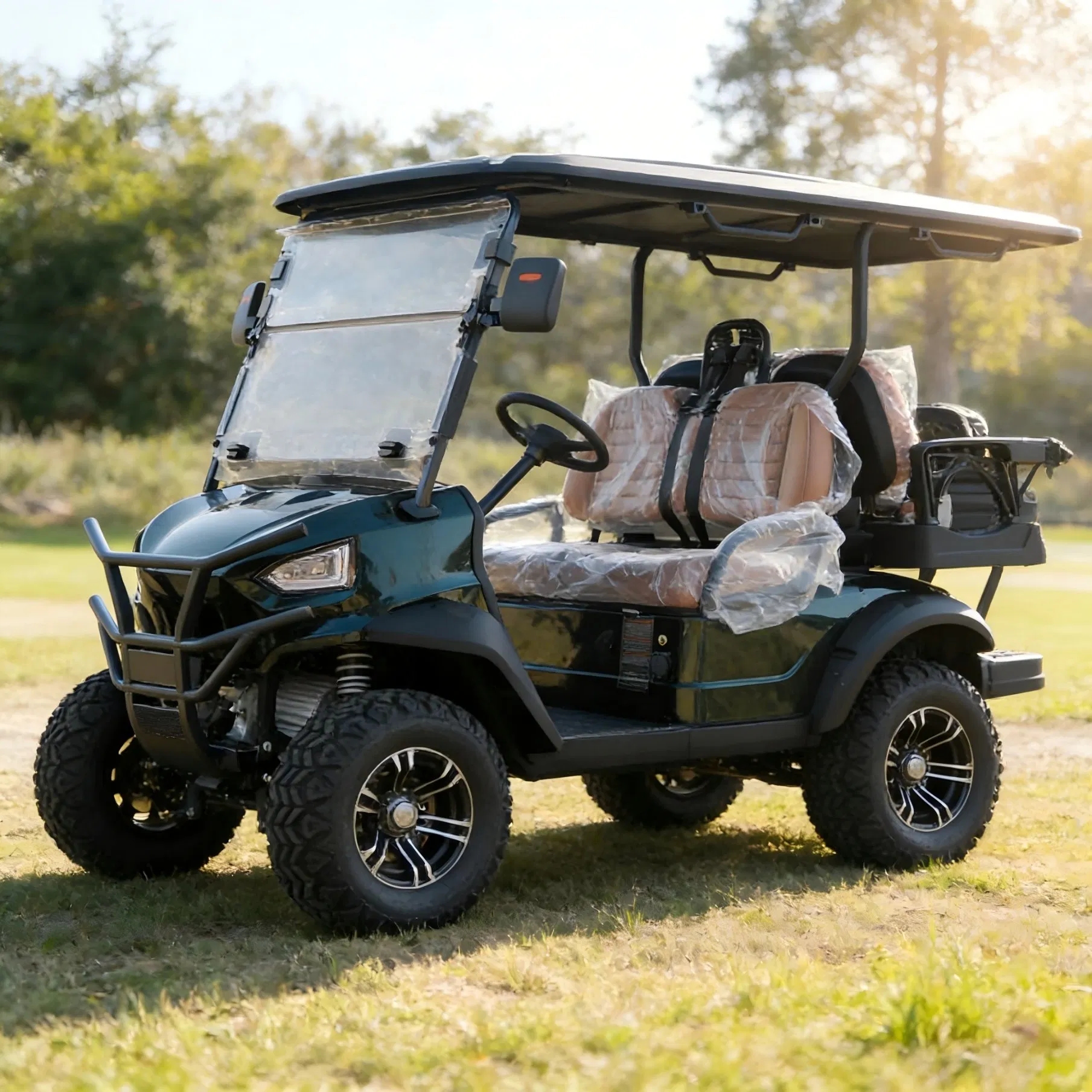 China Factory 4-Seater Electric Golf Cart OEM with Lithium Battery