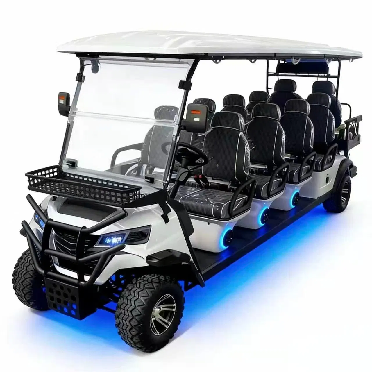 10-Seater off-Road Electric Golf Cart Hunting &amp; Farm Utility Vehicle