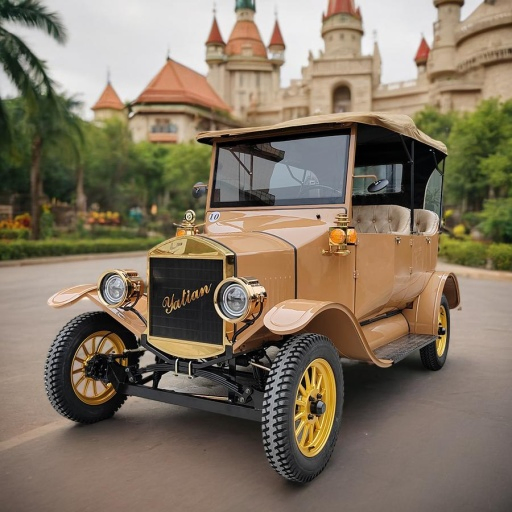 2025 Best Selling Electric Sightseeing Car 4-8 Seater Retro Golf Cart with LED Lights CE Certified for Golf Course/Resort/Campus Transportation