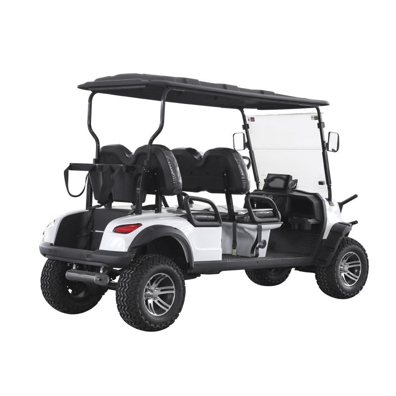 China Mini High Speed Prices Electric Small Club Car Sightseeing Big Wheel 4 Seat Golf Cart