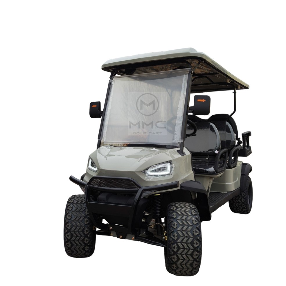 Wholesale Classic Luxury 6 Seater Custom Street Legal off-Road Lithium Battery Electric Golf Carts with Solar Power Panel Golf Cart
