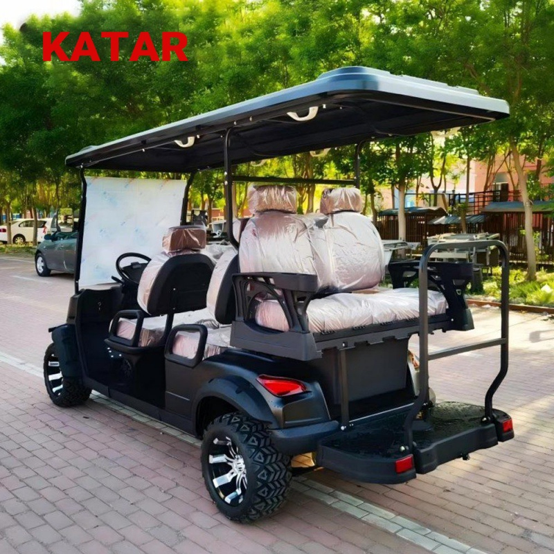High Speed 2+4 Seater Electric Street Legal Golf Cart 48V 60V Lithium Battery Cheap Price High Quality