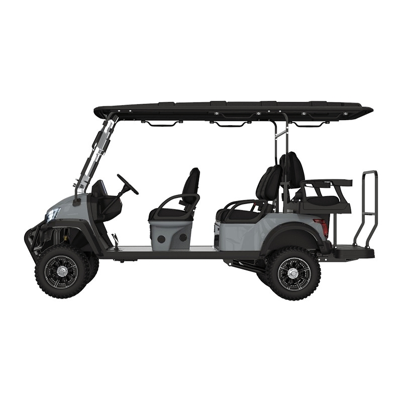 Best Price Street Legal Lsv 4+2 Seater Electric Golf Buggy From China