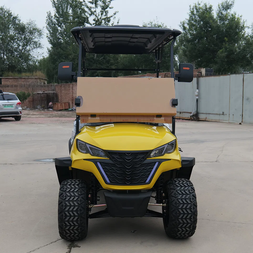 Custom Stable Efficient High Speed Electric Golf Cart for Four