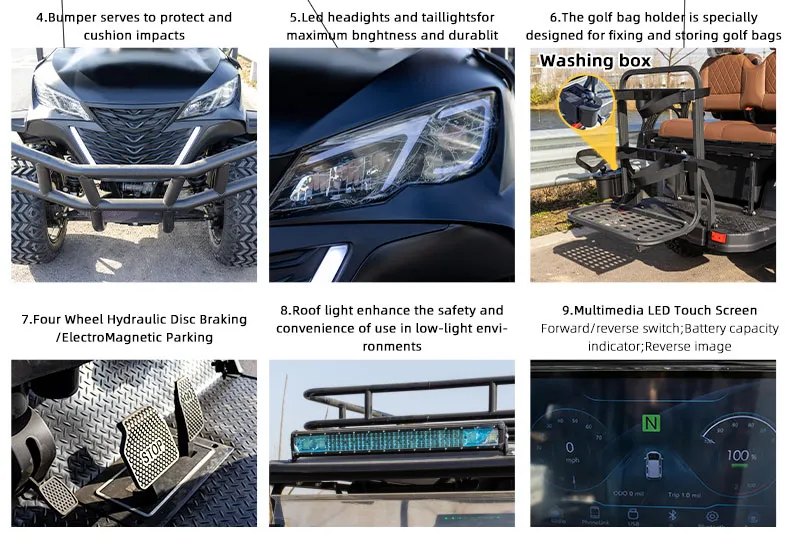 Electric Golf Cart View 7