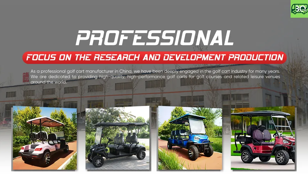 6 Seater Solar Power Golf Cart Overview