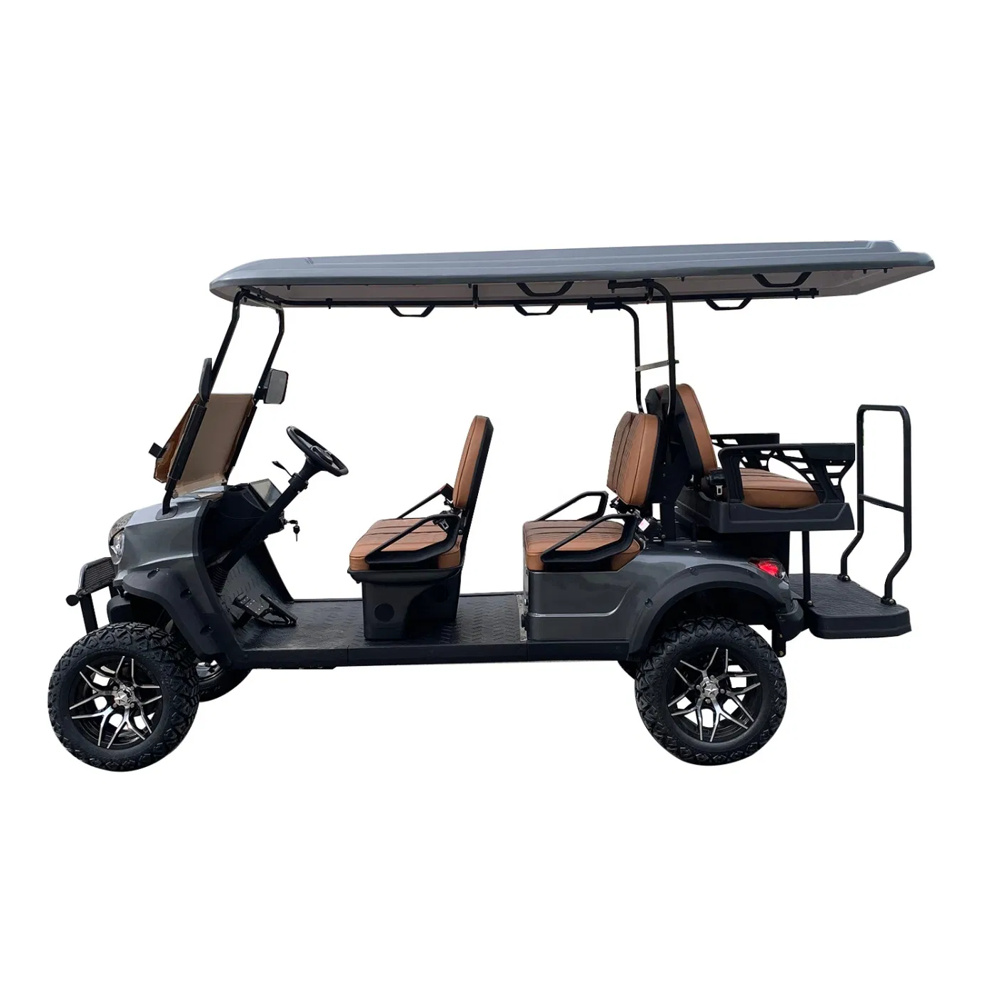 Road Legal 4kw/5kw/7.5kw AC Motor 2, 4, 6, 8 Seater/Seats/Passenger/Person/People Electric Lifted Hunting Sightseeing off Road Golf Buggy Car Vehicle Cart
