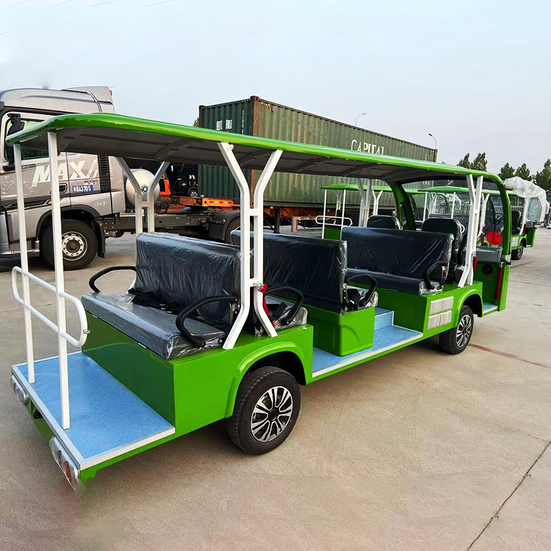 Sightseeing Petrol Car Vehicle Shuttle Energy City Hop Tourist for Tour Cart Seeing on Vintage Sightseeing Bus