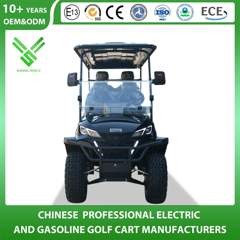 New 6 Person Smart Electric Golf Car 6 Seater Solar Golf Cart