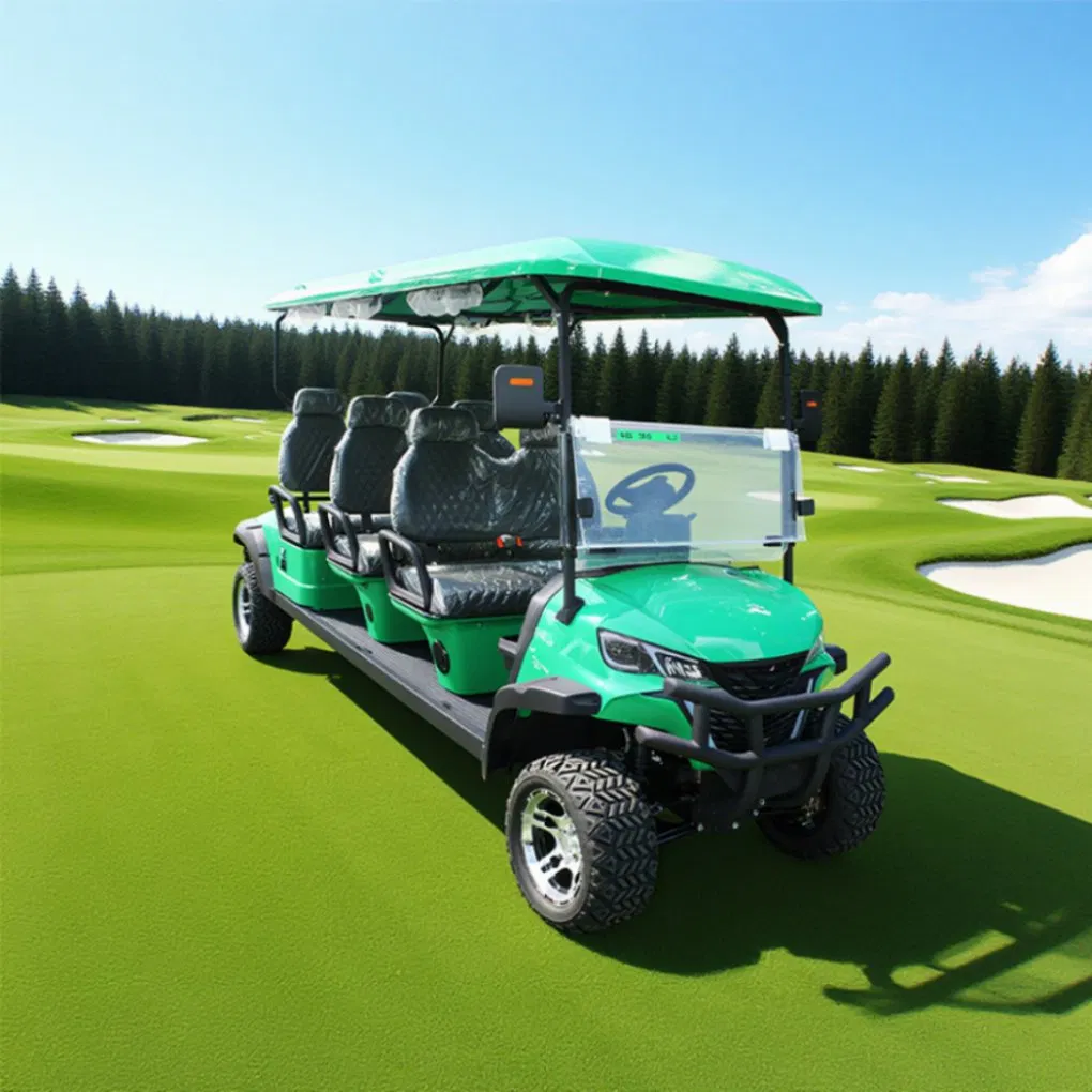 Tour See RV Hotel Sales Department Real Estate Campus Four-Wheel Electric Golf Cart Sightseeing Bus