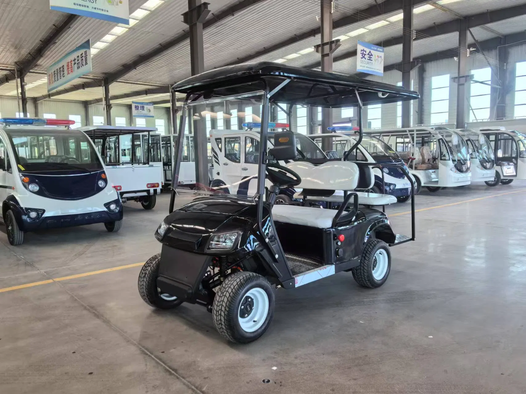 Electric Golf Cart off-Road Electric Four-Wheel Sightseeing Car Scenic Area Electric Airport Shuttle Golf Cart