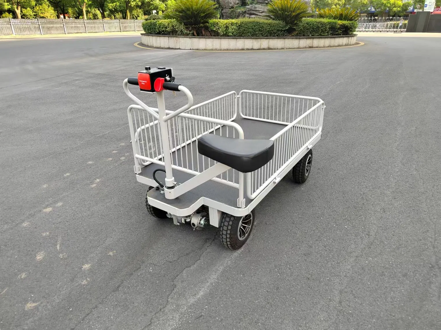 400kg Industrial Power Platform Cart for Easy Vehicle Transport