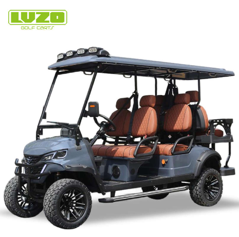 China Manufacturer 48V/60V/72V Lithium Battery Electric 4X4 Hutning Golf Carts/Buggy/Car Wholesale with DOT Tire