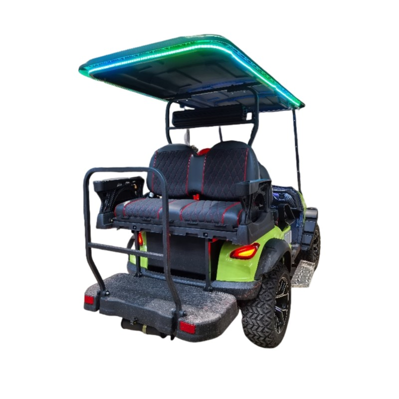 Custom Multifunction Equipped with Ambient Lights and Spotlights Farm Utility off Road Vehicle Gas or Electric Mini Golf Cars 4 Person Golf Cart